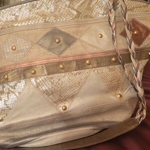 Sharif Elegant Multi-Color Tote Bag